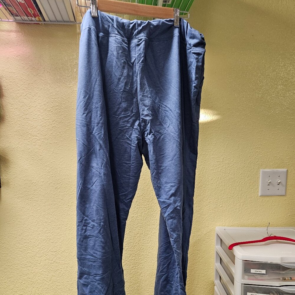 American Sweetheart Drawstring Sweatpants, 3X, blue